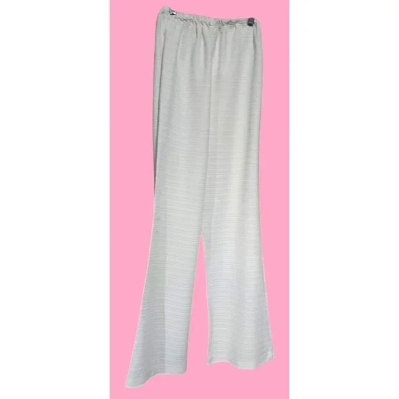 Vintage Outfit Blouse Top Pants Womens XS S Peter Pan Collar Button Accents 1960 - Picture 8 of 13